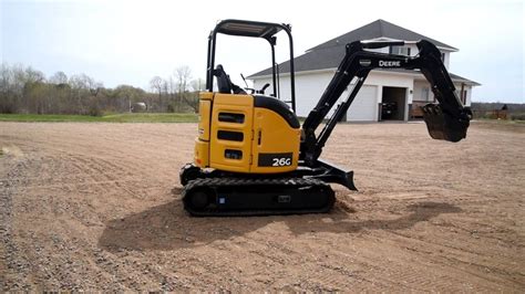 john deere 26g mini excavator specs